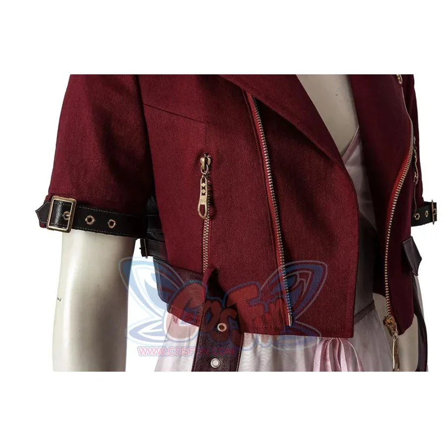 Crisis Core - Final Fantasy VII Aerith Gainsborough Cosplay Costume mp005508