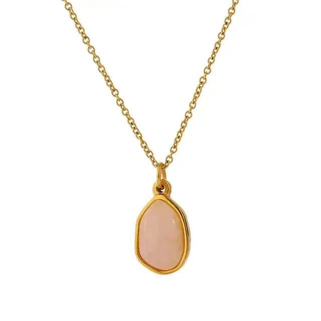 Crystal Natural Stone Necklace
