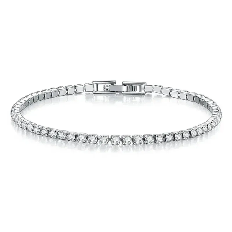 Cubic Zirconia Tennis Bracelets