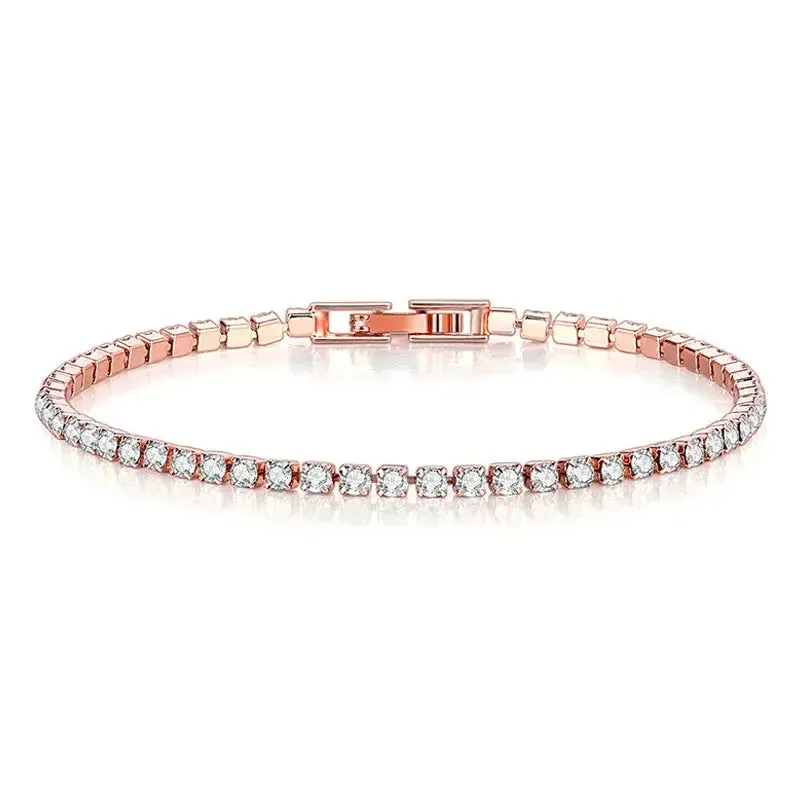 Cubic Zirconia Tennis Bracelets