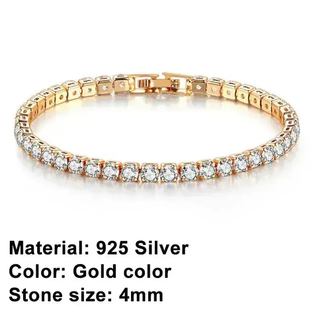Cubic Zirconia Tennis Bracelets