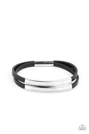 Dangerously Divine Black Paparazzi Bracelet