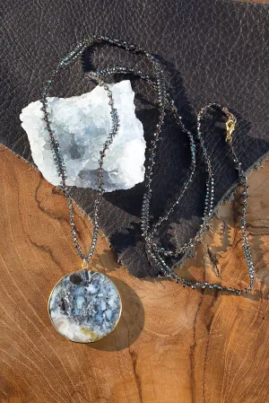 Dendritic Opal Bardot Necklace