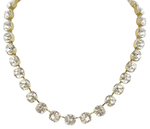 Diamond Crystal Riviera Necklace