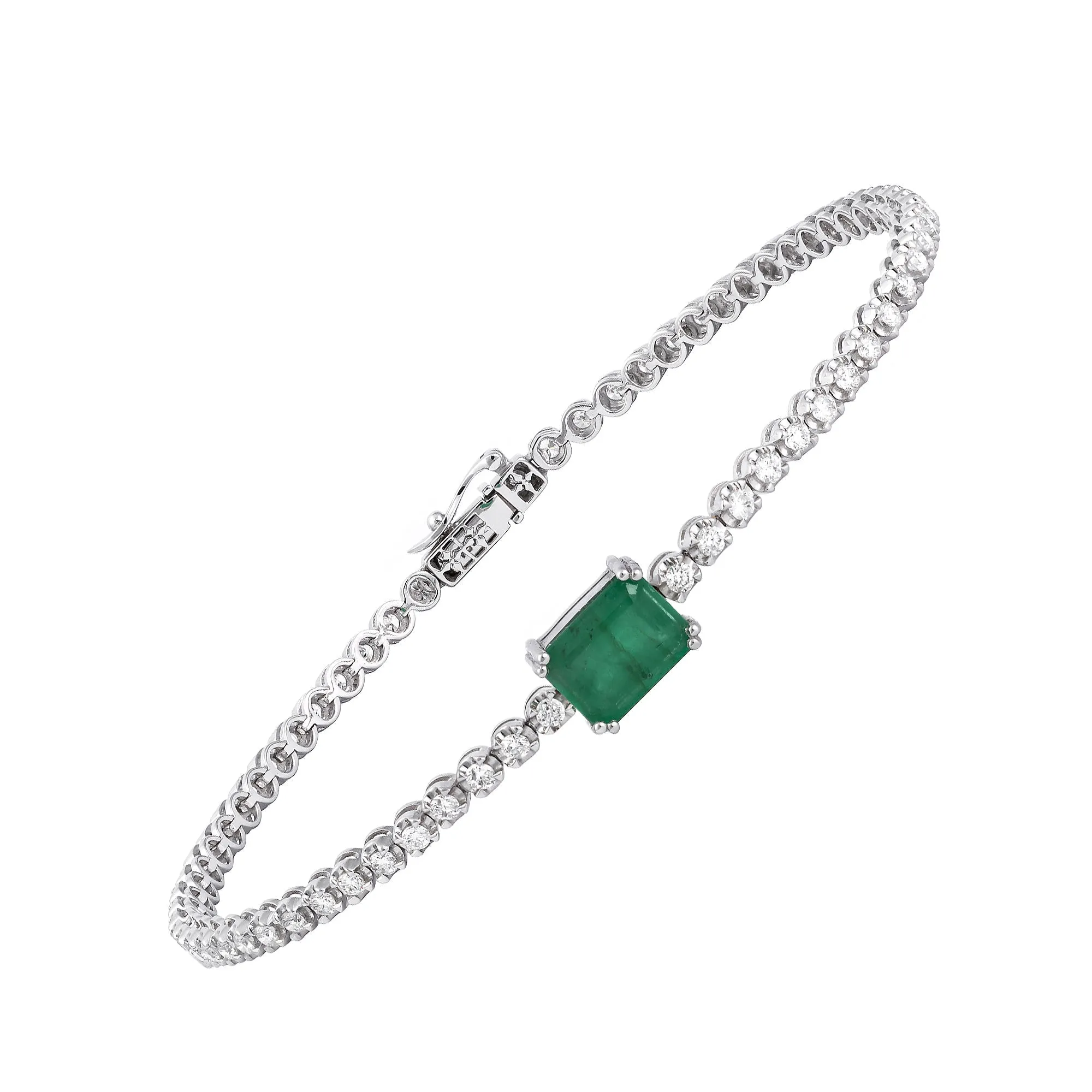 Diamond Tennis BRACELET 18K White Gold