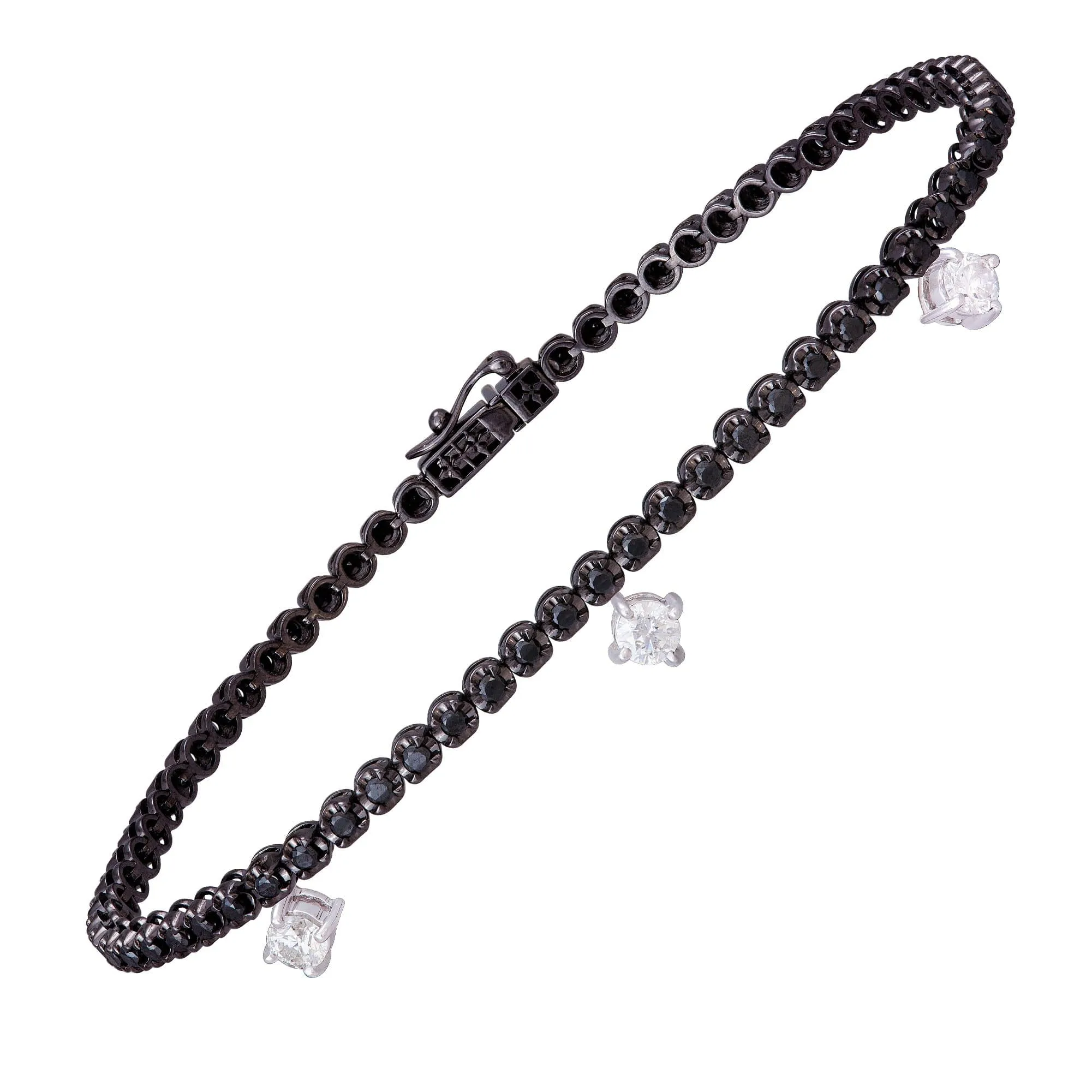 Diamond Tennis BRACELET 18K White Gold