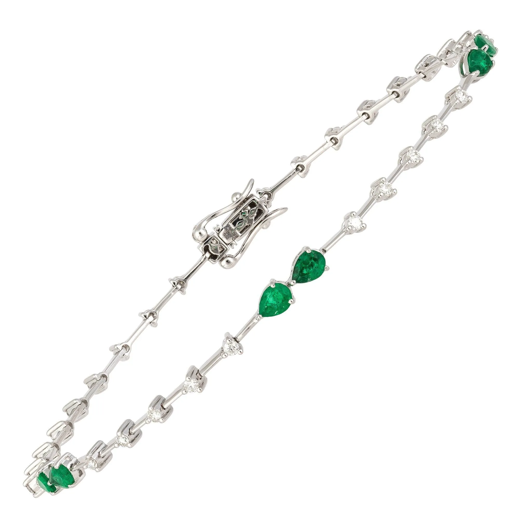 Diamond Tennis BRACELET 18K White Gold