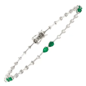 Diamond Tennis BRACELET 18K White Gold