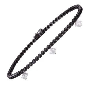 Diamond Tennis BRACELET 18K White Gold