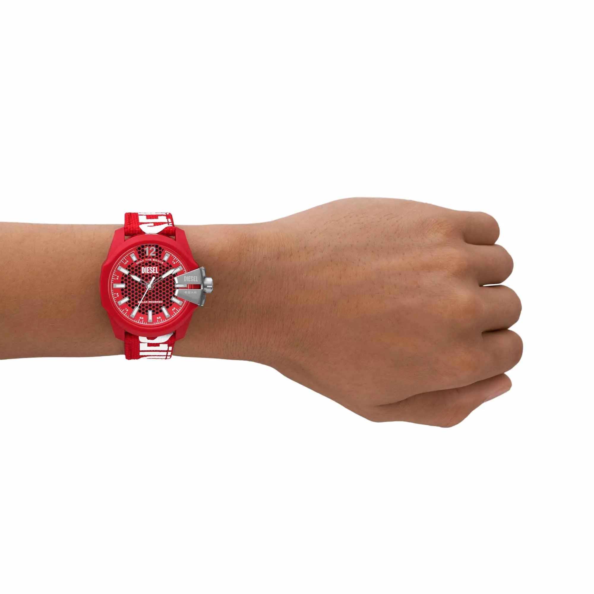 Diesel Baby Chief Three-Hand Solar PET Red