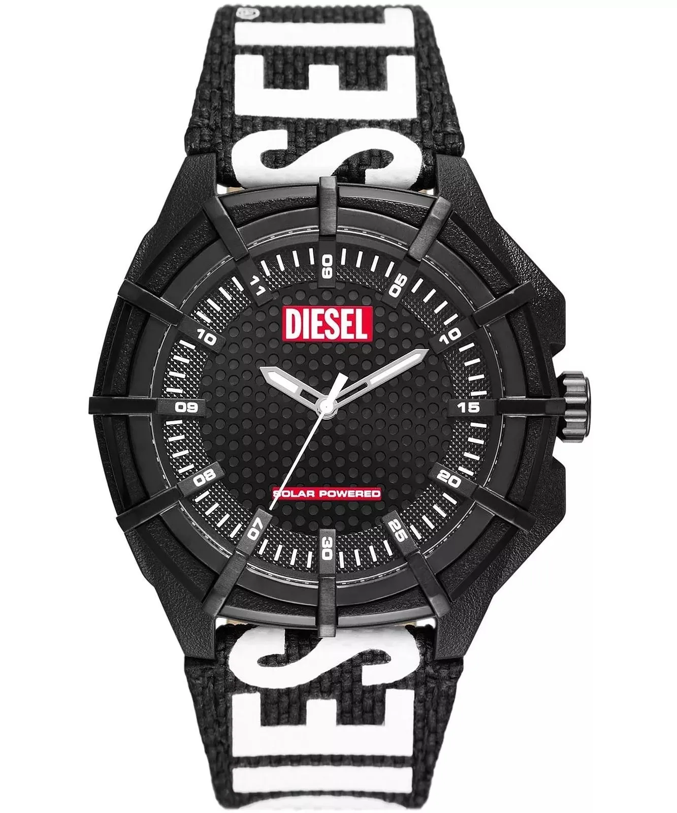 Diesel Framed Solar-Powered Black rPET Watch