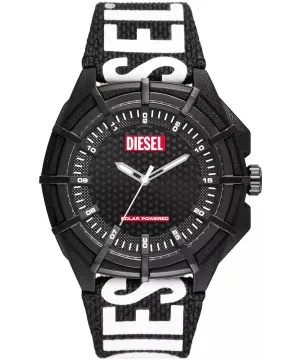 Diesel Framed Solar-Powered Black rPET Watch