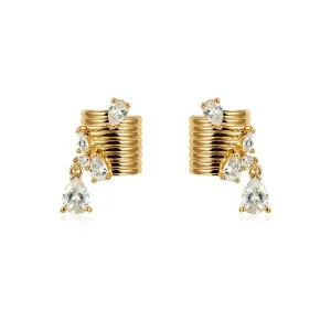 Dripping Diamonds Ear Clip