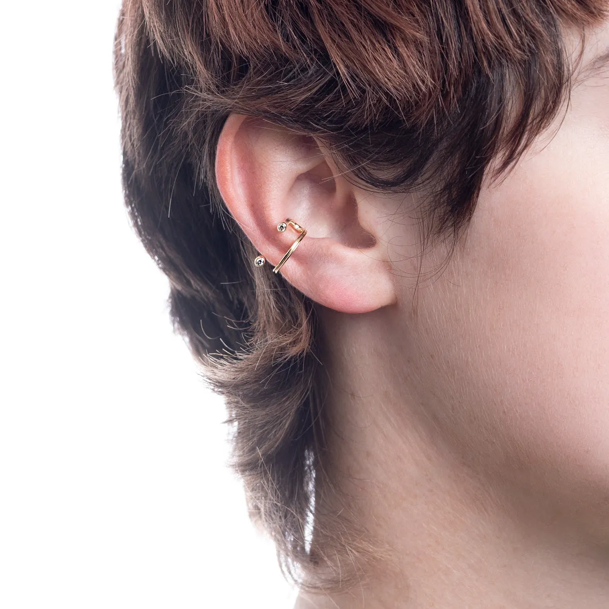 DROSERA Diamond Ear Cuff