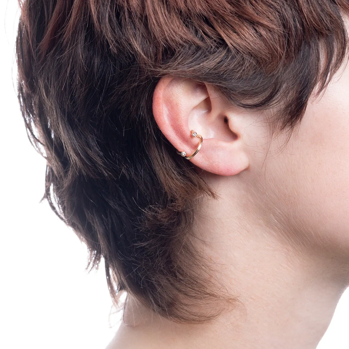 DROSERA Diamond Ear Cuff