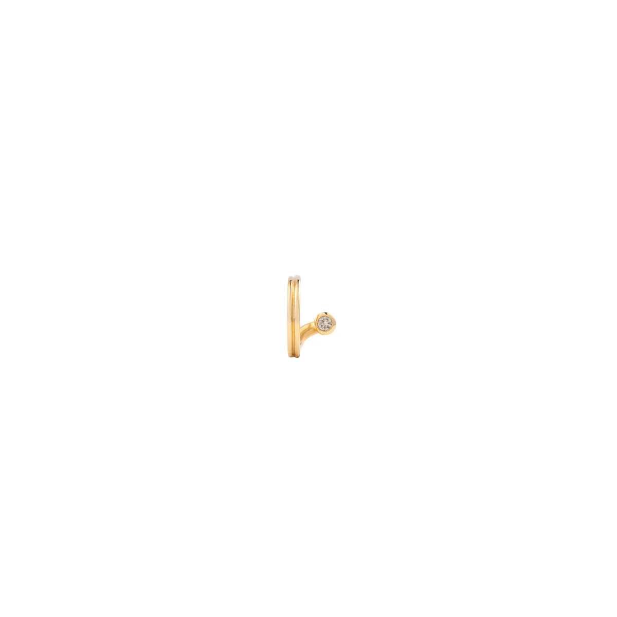 DROSERA Diamond Earring for Left ear