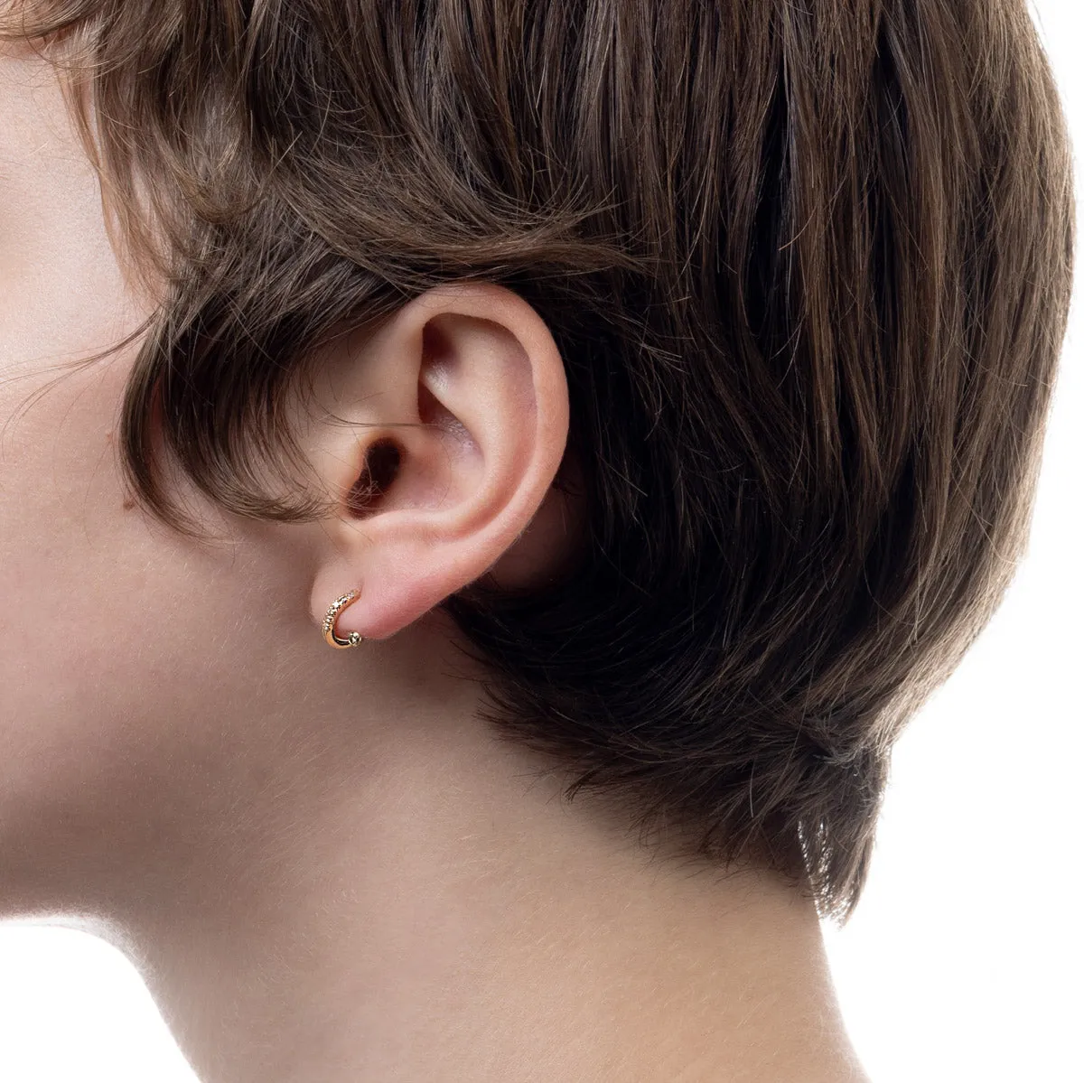 DROSERA Diamond Earring for Left ear