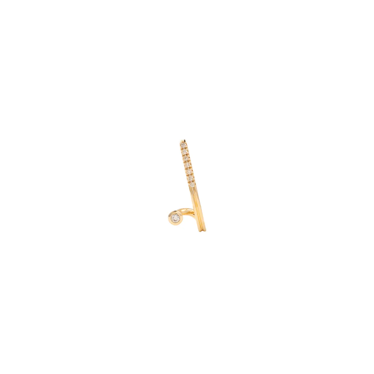 DROSERA Diamond Earring for Right ear