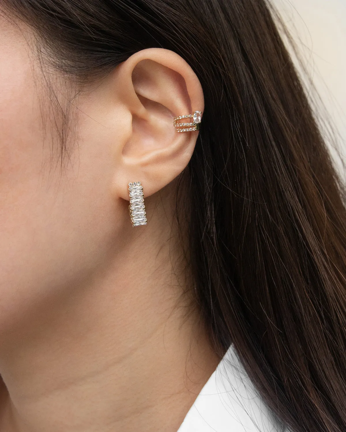 DYNASTY Ear Cuffs in Gold