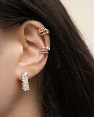 DYNASTY Ear Cuffs in Gold