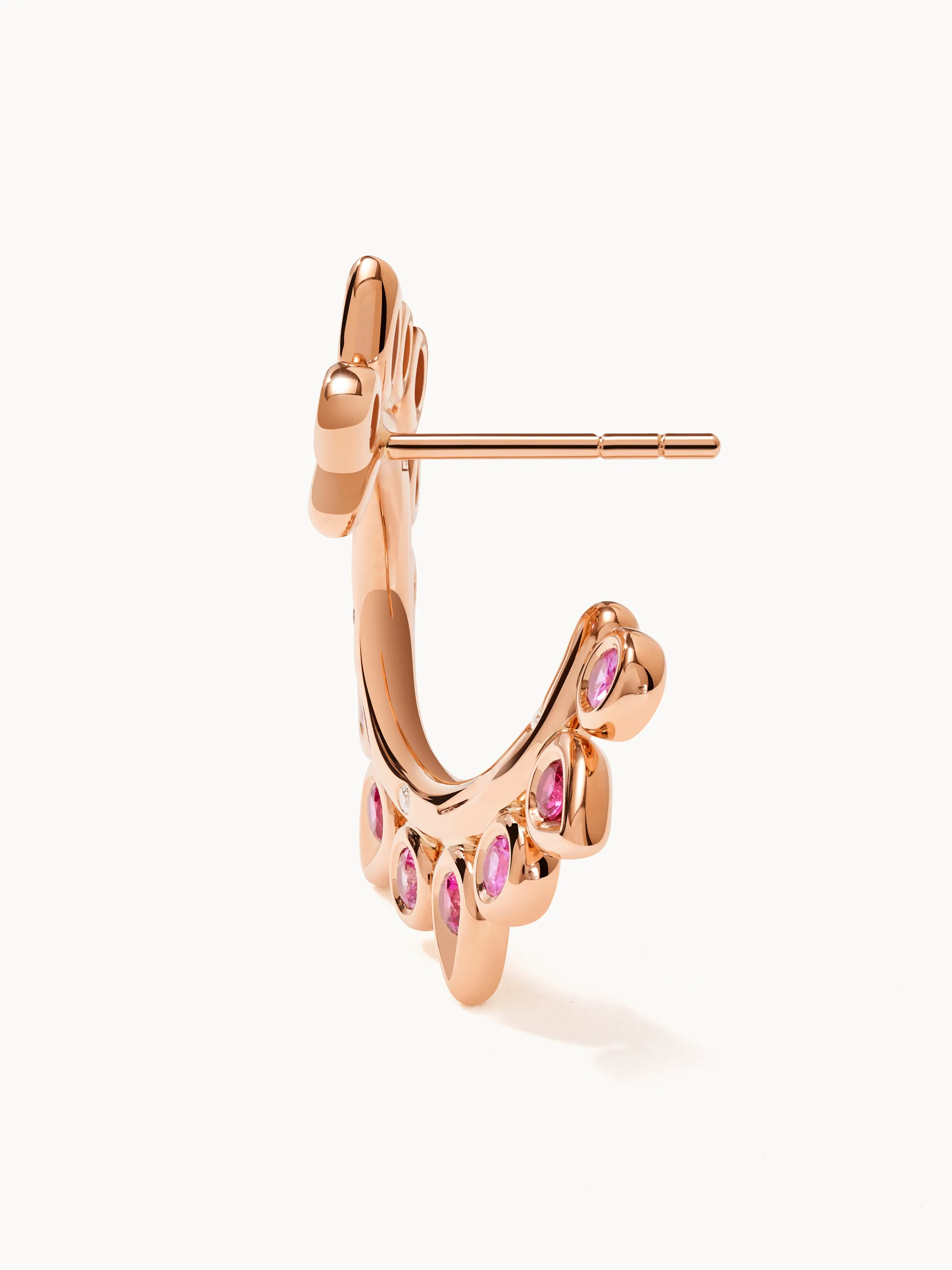 Earrings GYPSY Hoop Sun 'Blush' 'Blush'
