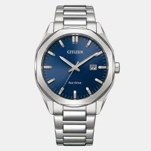 Eco-Drive Men's Analog Stainless Steel Watch BM7600-81L