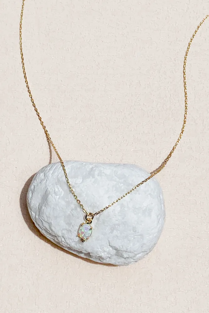 Ember Opal Necklace