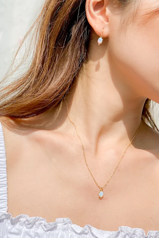Ember Opal Necklace