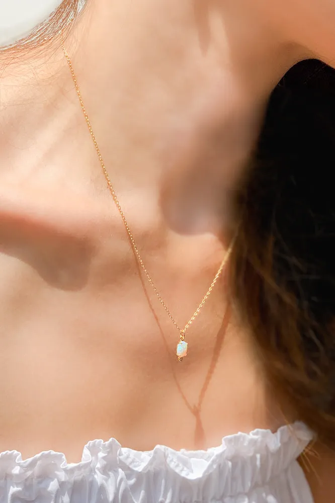 Ember Opal Necklace
