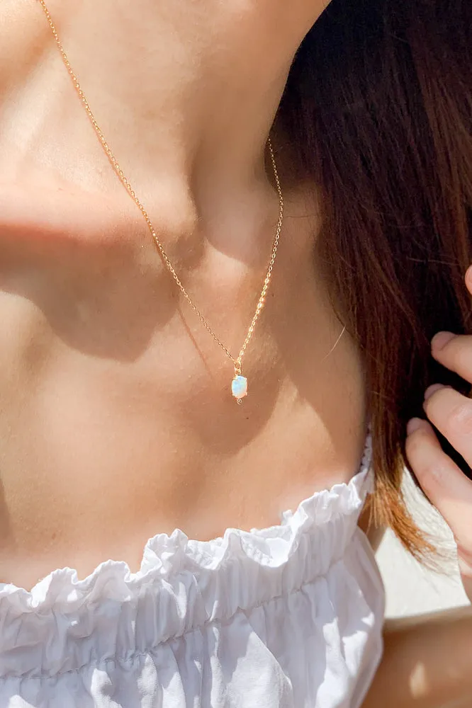 Ember Opal Necklace