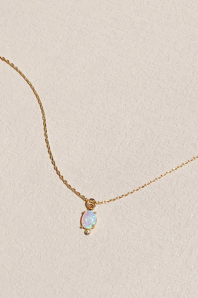 Ember Opal Necklace
