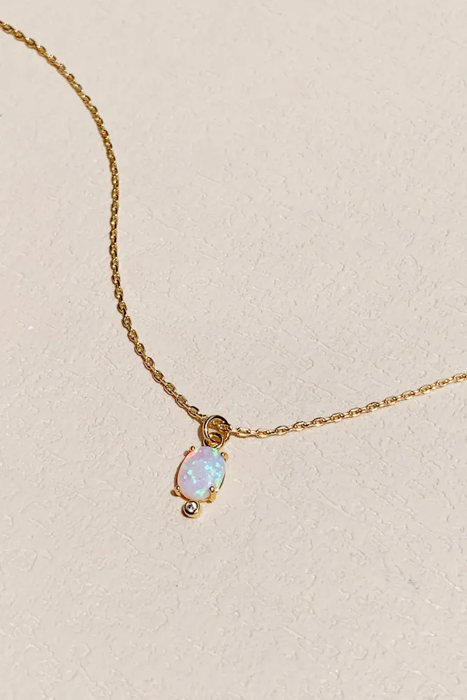 Ember Opal Necklace