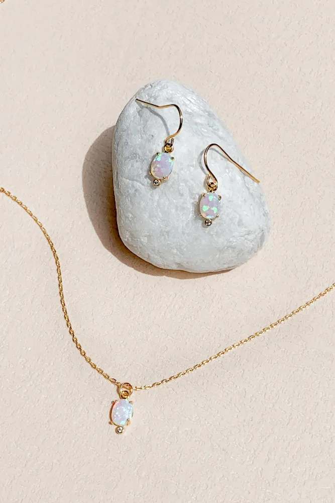 Ember Opal Necklace