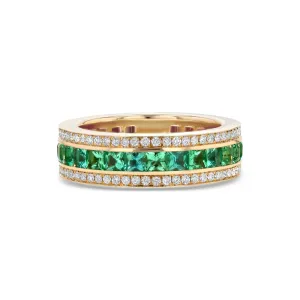 Emerald & Diamond Ring