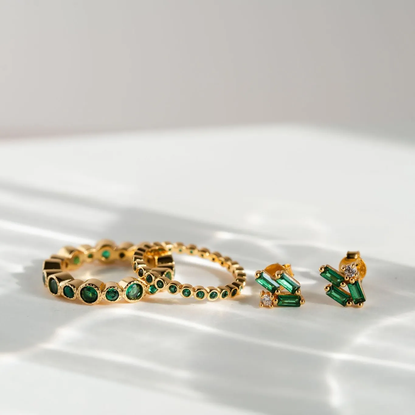 Emerald Bezel Ring