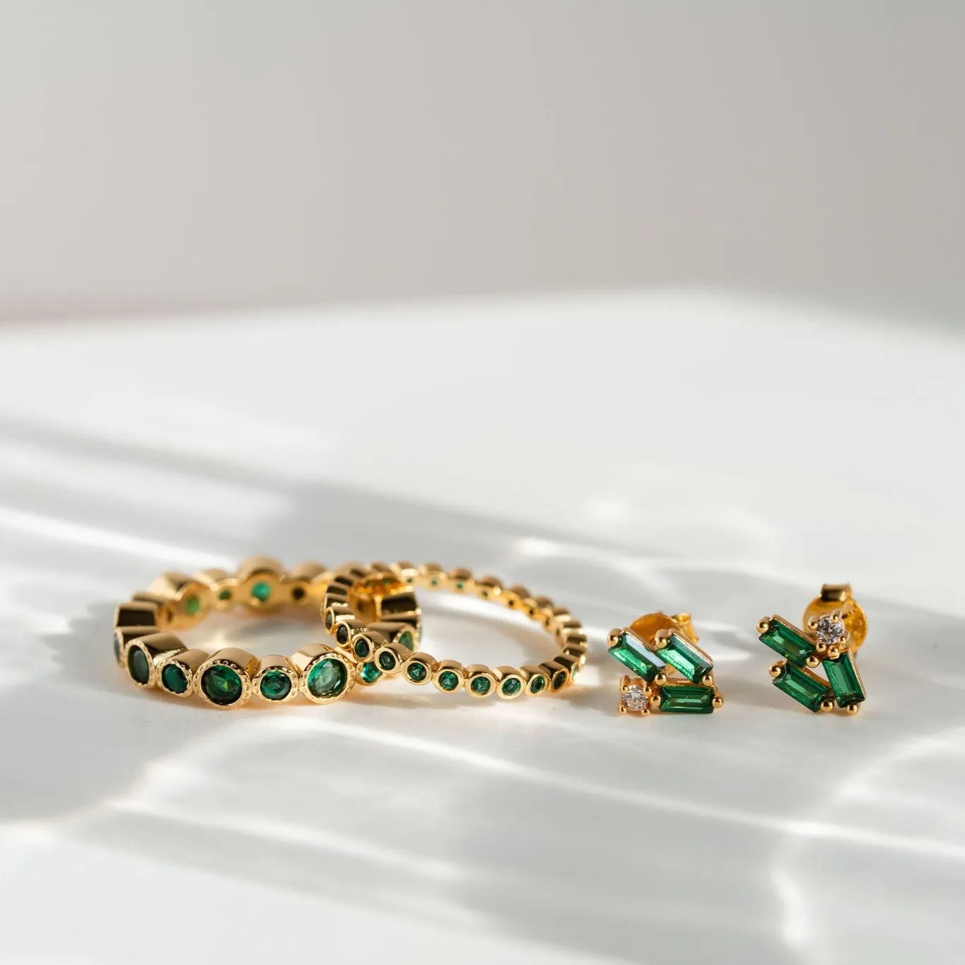 Emerald Bezel Ring