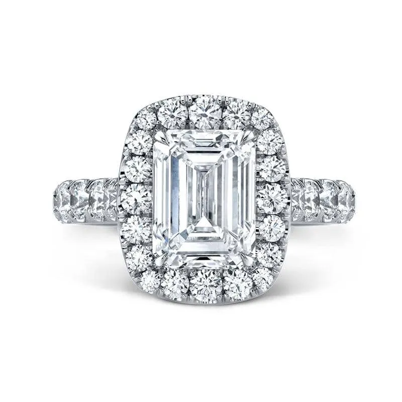 Emerald Cut Diamond Ring