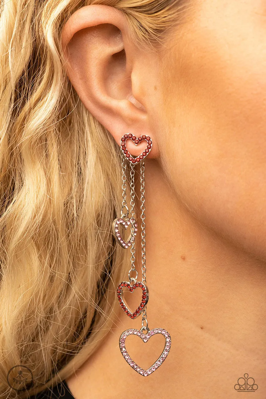 Falling in Love Multi Paparazzi Earrings