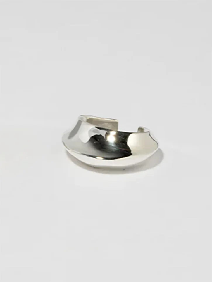 Faris Aero Ear Cuff, Silver