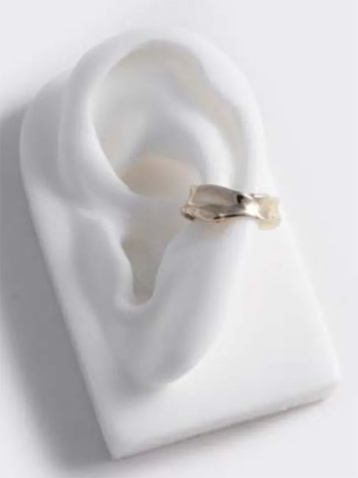 Faris Coast Ear Cuff, Gold