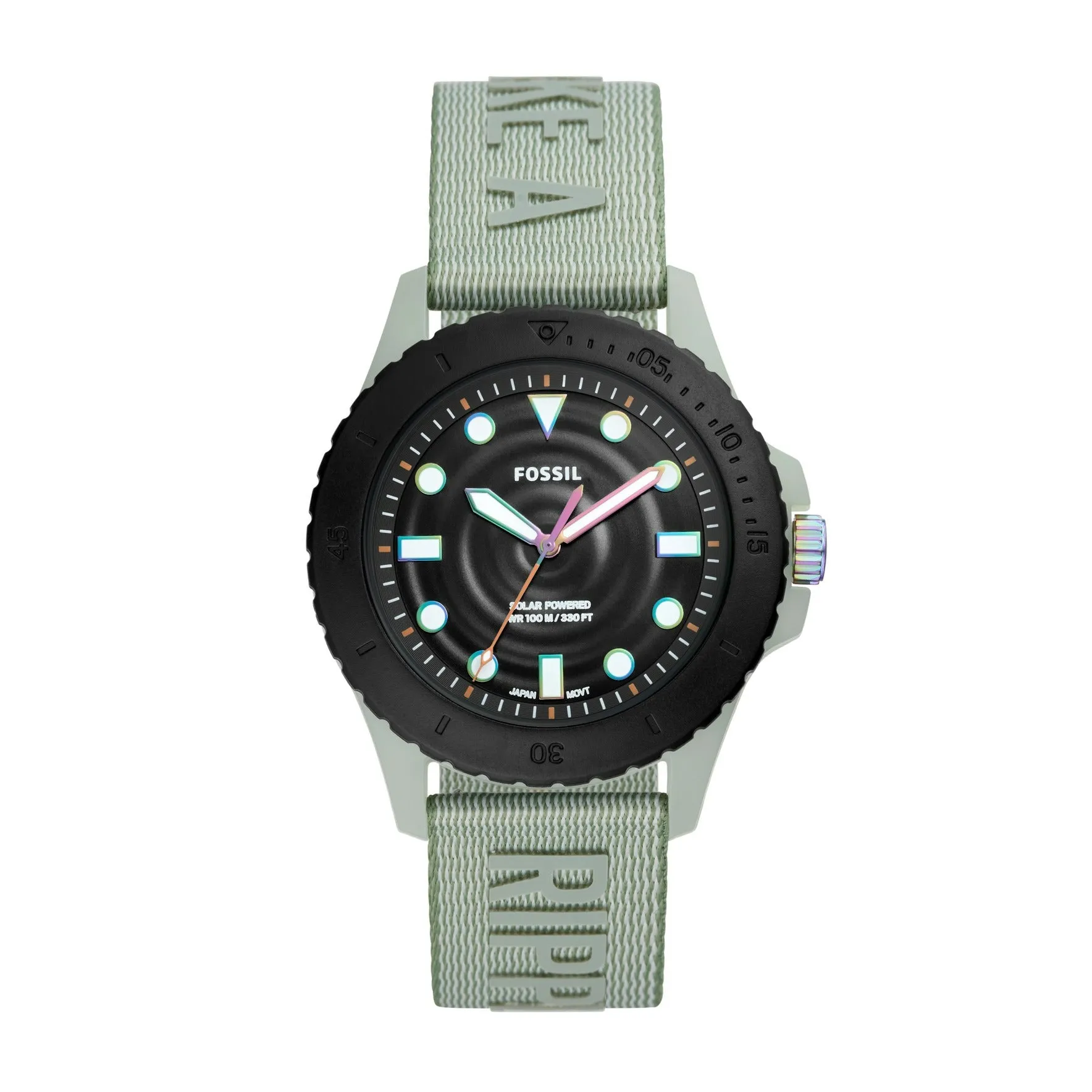 FB - 01 Solar-Powered Green #tide ocean material® Watch