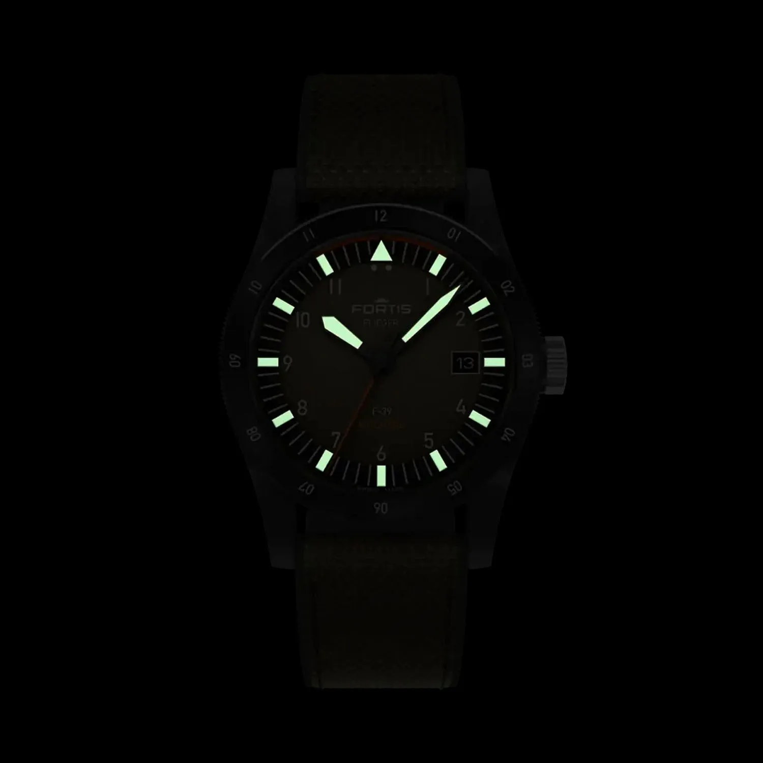 Fortis Flieger F-39 WERK 7 Tactical Green Limited Edition Automatic – F4220029