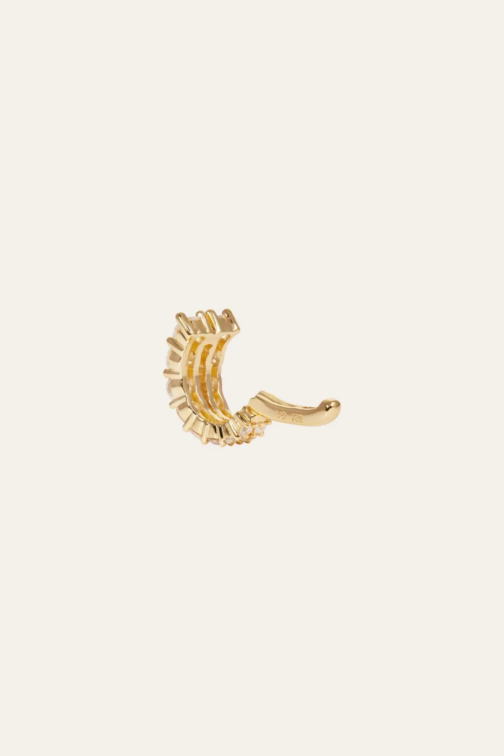 Gala gold vermeil ear cuff