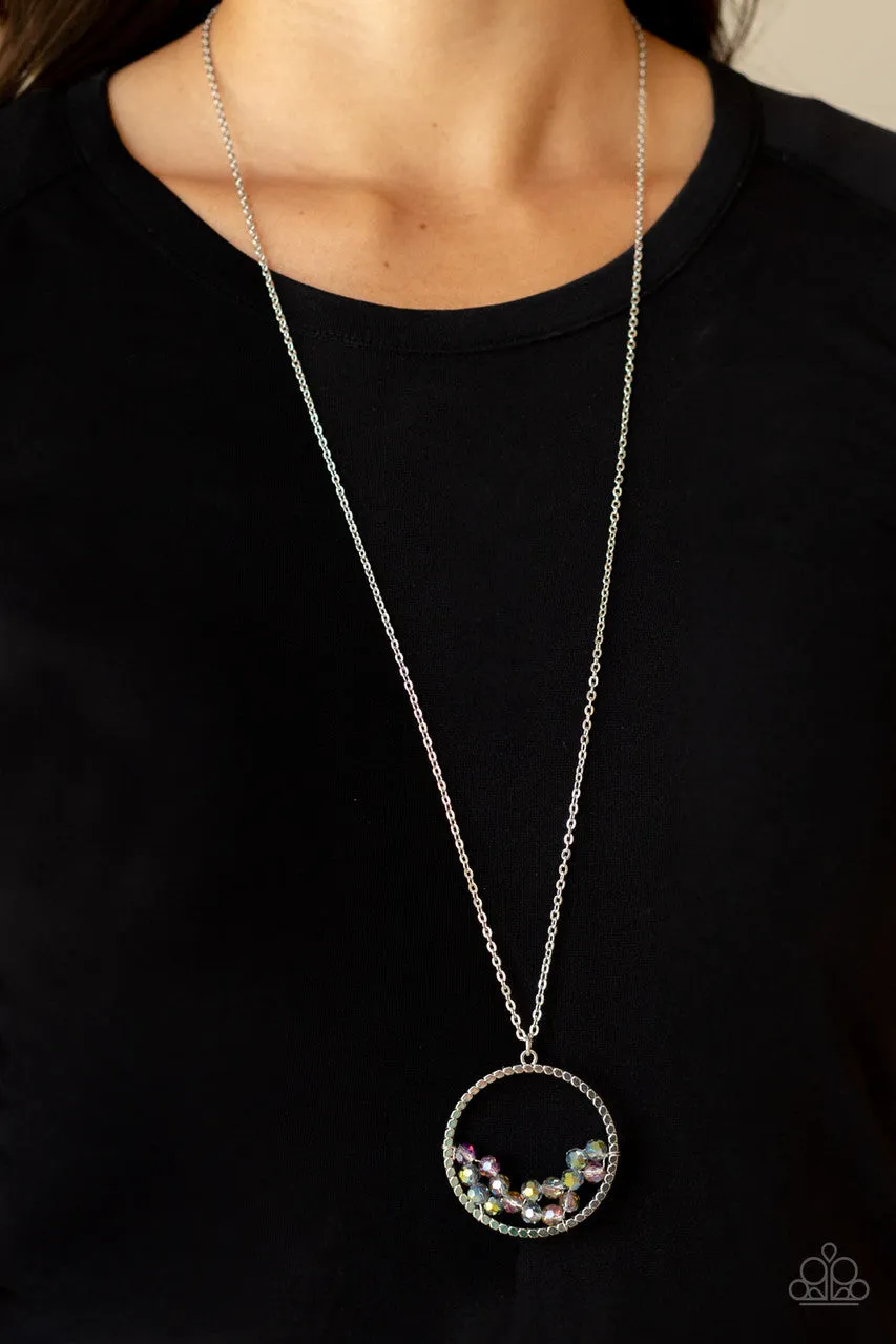 Galactic Glow Multi Paparazzi Necklace