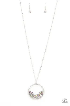 Galactic Glow Multi Paparazzi Necklace