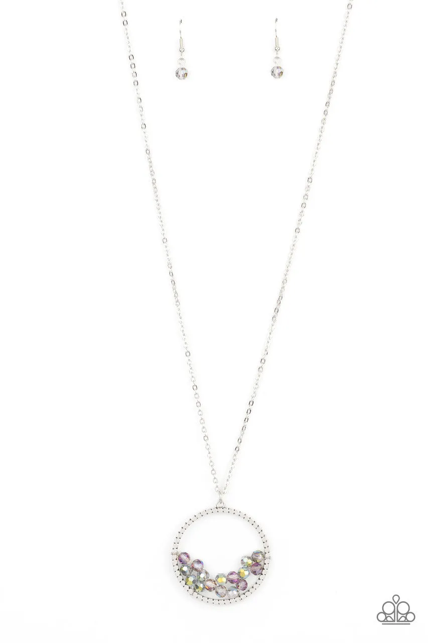 Galactic Glow Multi Paparazzi Necklace