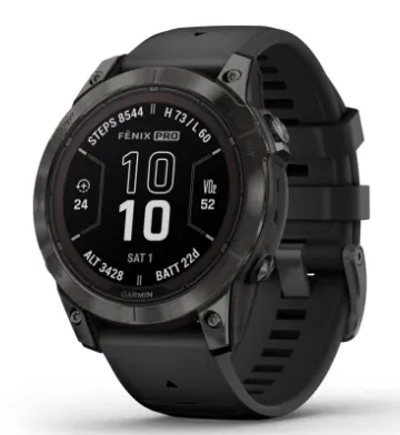Garmin fenix 7 Pro Sapphire Solar - 010-02777-10 Carbon Gray