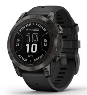 Garmin fenix 7 Pro Sapphire Solar - 010-02777-10 Carbon Gray