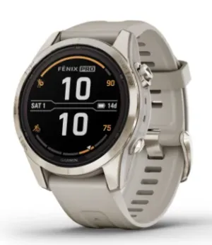 Garmin fenix 7S Pro Sapphire Solar - 010-02776-14 Soft Gold