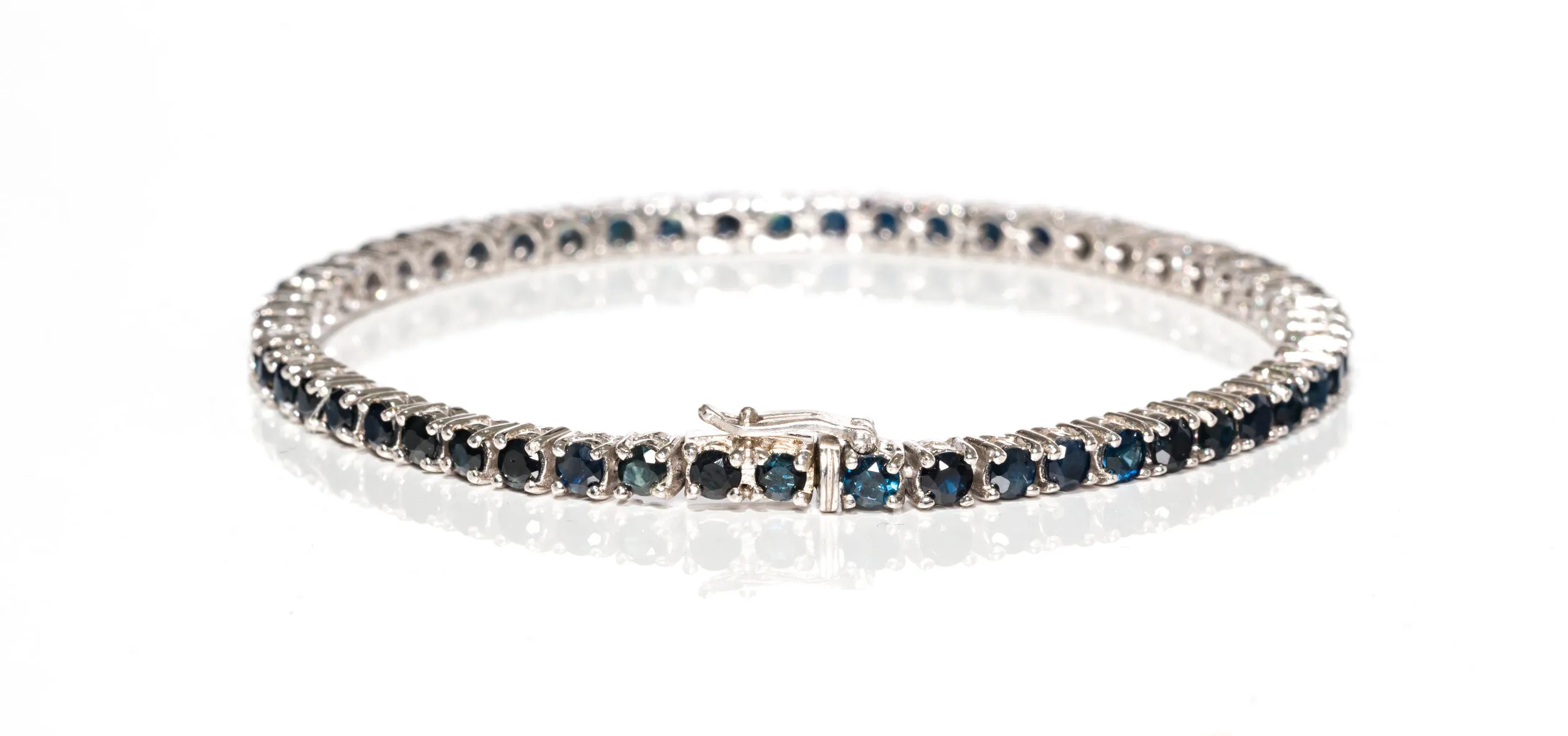 Gemstone Tennis Bracelet
